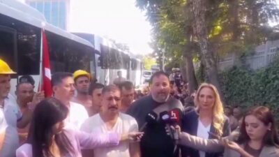 Bağımsız Maden İş Sendikası Yöneticisi Volkan Çetin, gözaltına alınan Genel
