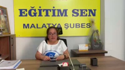 SES Malatya Şube Başkanı Cansu Can, İnönü Üniversitesi Turgut Özal