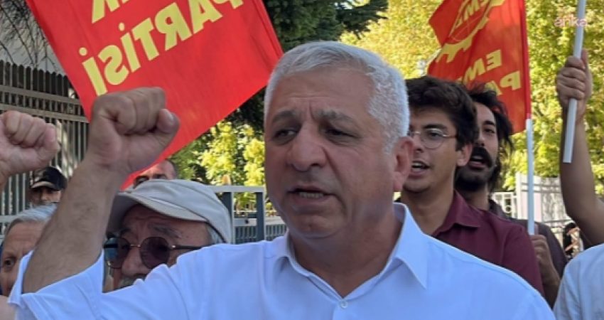 Seyit Aslan’dan Çakır ve Aksu’nun tutuklanmasına tepki: Sendikacılar derhal serbest bırakılmalı Emek Partisi Genel Başkanı Seyit Aslan, Bağımsız Maden-İş Genel Başkanı
