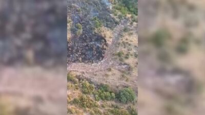 Sındırgı ilçesine bağlı Taşköy Mahallesi’nde orman dışı alanda başlayarak ormanlık