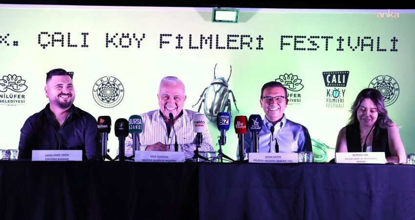 Sinema köyüne dönüyor: Çalı Köy Filmleri Festivali 10 yaşında Nilüfer Belediyesi ile Çalı Çevre ve Kültür Derneği (ÇEKÜDER) iş