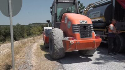 Manisa Büyükşehir Belediyesi, il genelindeki yol yapım ve yenileme çalışmalarını