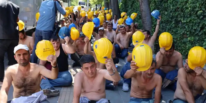 Aylardır haklarını alamayıp defalarca Ankara’ya gelmek zorunda kalıp, sorumlu bakanlıkların