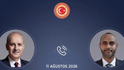 TBMM Başkanı Numan Kurtulmuş, Somali Federal Parlamentosu Halk Meclisi Başkanı
