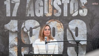 Tekirdağ Büyükşehir Belediye Başkanı Candan Yüceer, 17 Ağustos Marmara Depremi'nin