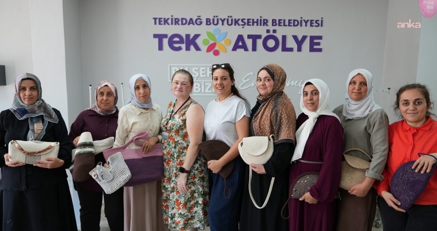 Tekirdağ Büyükşehir Belediyesi tarafından kadınların ve çocukların güvenli sosyal alanlara