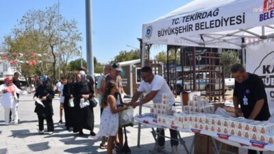 Tekirdağ Büyükşehir Belediyesi, Mevlit Kandili dolayısıyla kentin farklı ilçe ve