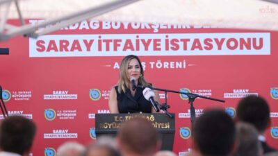 Tekirdağ Büyükşehir Belediyesi, "11 ilçeye 11 itfaiye istasyonu" hedefi doğrultusunda