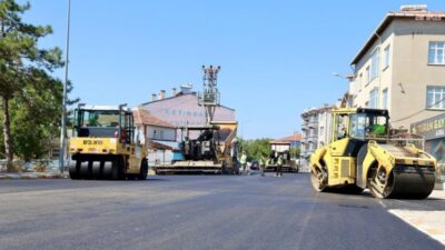 Tekirdağ Büyükşehir Belediyesi, Saray ilçesi Büyükyoncalı Mahallesi’nde yoğun kullanılan Atatürk,