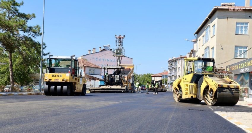 Tekirdağ Büyükşehir Belediyesi, Saray ilçesi Büyükyoncalı Mahallesi’nde yoğun kullanılan Atatürk,
