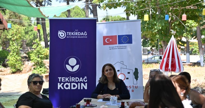 Tekirdağ Büyükşehir Belediyesi, kadınların mahallelerine ilişkin ihtiyaç, talep ve sorunlarını