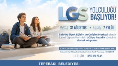Tepebaşı Belediyesi Bahriye Üçok Eğitim ve Gelişim Merkezi, 8. sınıf