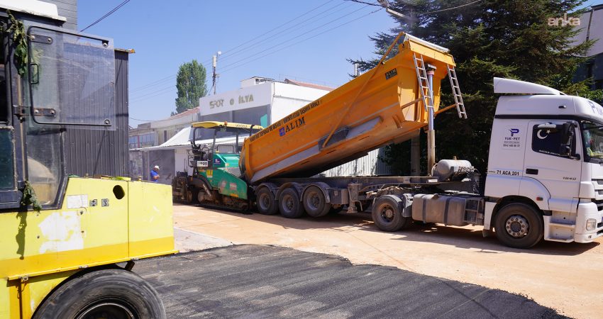Tepebaşı Belediyesi, ilçe genelinde ulaşım yatırımlarına devam ederken; Baksan Sanayi