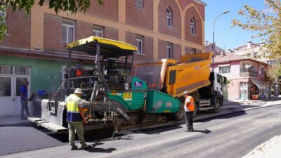 Tepebaşı Belediyesi Fen İşleri Müdürlüğü ekipleri, Şirintepe Mahallesi sınırlarından başlayan