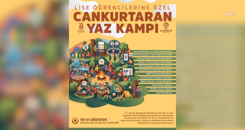 Tepebaşı Belediyesi ve Denizli Büyükşehir Belediyesi iş birliğiyle lise çağındaki