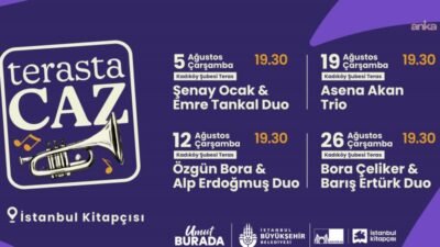 İstanbul Kitapçısı Kadıköy şubesi, ağustos ayında cazın farklı yorumlarıyla müzikseverleri