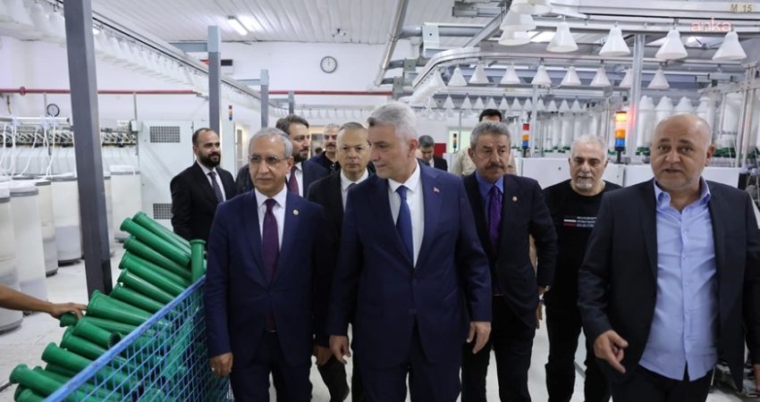 Ticaret Bakanı Ömer Bolat, çeşitli temaslarda bulunmak üzere gittiği Halep’te