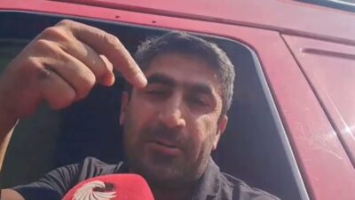 Türkiye-Gürcistan sınırındaki Sarp Sınır Kapısı’ndan geçmeye çalışan TIR şoförleri, gümrük