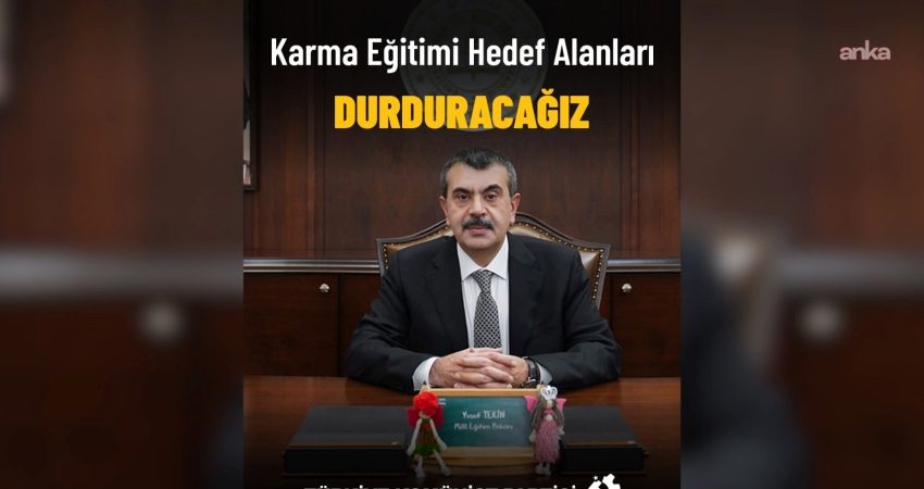 TKP, Yeni Akit gazetesinin, bugün "Karma eğitim sona ersin" başlıklı sürmanşetinin