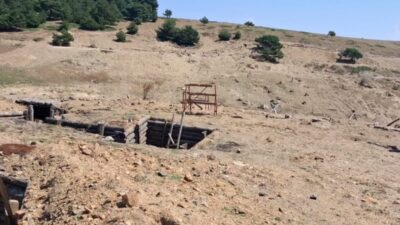 Tokat’ta Günevi Köyü Muhtarı Önder Konuk, "15’liler" dizisinin çekimleri sırasında