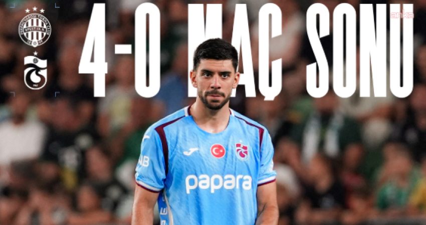Trabzonspor, UEFA Avrupa Ligi play-off turu rövanşında Ferencvaros’a deplasmanda 4-0