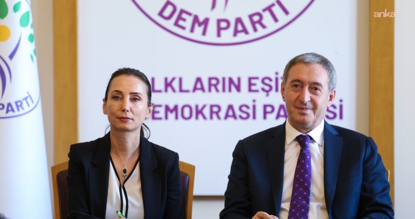 DEM Parti Eş Genel Başkanı Tülay Hatimoğulları, "Milli Dayanışma ve