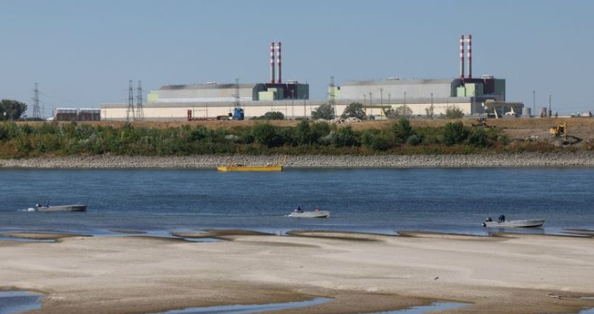 Romanya, Tuna Nehri’ndeki rekor düşük su seviyesi nedeniyle Cernavoda Nükleer