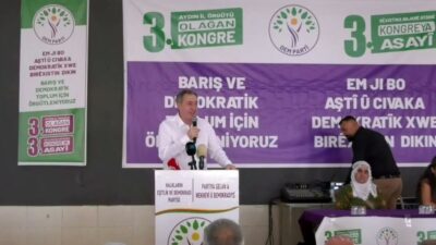 DEM Parti Eş Genel Başkanı Tuncer Bakırhan, "Türkiye Cumhuriyeti bizim ortak