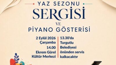 Turgutlu Belediyesi tarafından yaz döneminde Atatürk Kültür Merkezi’nde düzenlenen resim,