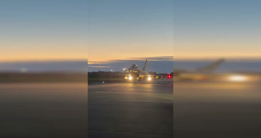 NATO Hava Müttefik Komutanlığı, bugün Siausliai Hava Üssü'nden iki İtalyan