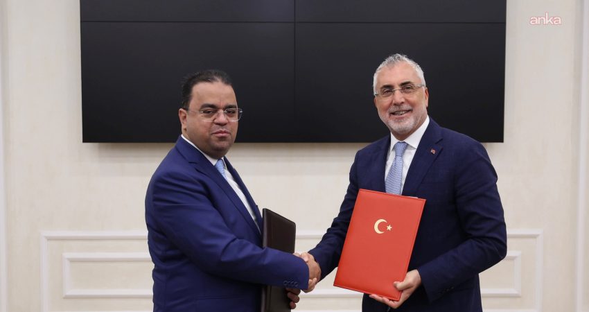 Çalışma ve Sosyal Güvenlik Bakanı Vedat Işıkhan, Libya Çalışma ve