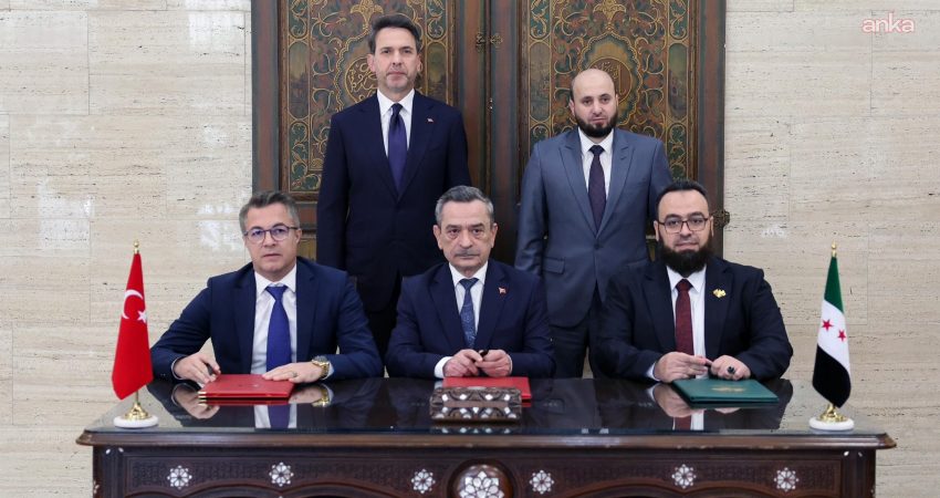 Enerji ve Tabii Kaynaklar Bakanı Alparslan Bayraktar, Türkiye ile Suriye