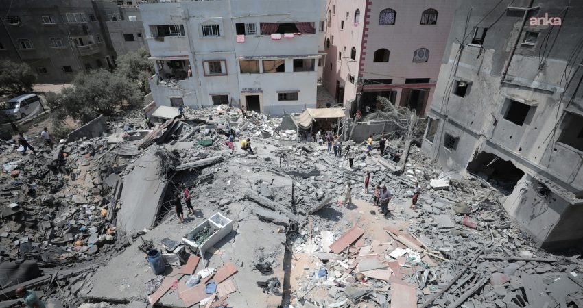 Türkiye, Mısır ve Katar'ın ortak açıklamasında, İsrail'in Gazze Şeridi'nde kadınlar