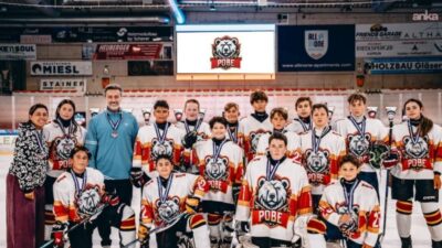 Genç sporcuları buz hokeyiyle buluşturan POBE Hockey, Alps Hockey Cup’ta