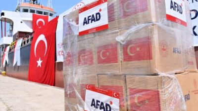 AFAD, Lübnan’da yaşanan insani kriz kapsamında Sağlık Bakanlığı'nın desteğiyle hazırlanan