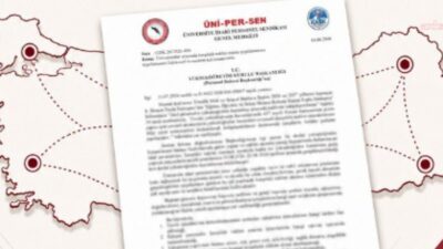Üniversite İdari Personel Sendikası (ÜNİPERSEN), üniversiteler arasında karşılıklı naklen atama