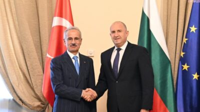 Ulaştırma ve Altyapı Bakanı Abdulkadir Uraloğlu, Bulgaristan Başbakanı Rumen Radev