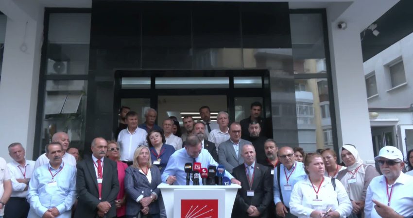 CHP İzmir İl Başkanı Utku Gümrükçü, CHP Genel Başkanı Kemal