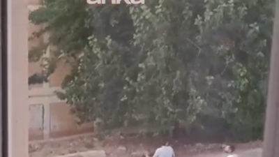 Şanlıurfa’nın Eyyübiye ilçesinde boşanma nedeniyle aralarında anlaşmazlık bulunan taraflar arasında