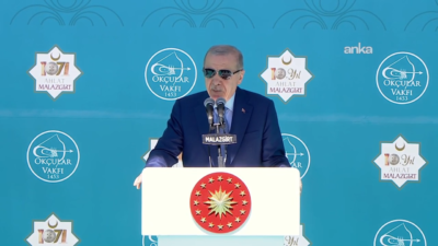 Cumhurbaşkanı Recep Tayyip Erdoğan, "Terörsüz Türkiye ve terörsüz bölge hedeflerimizi