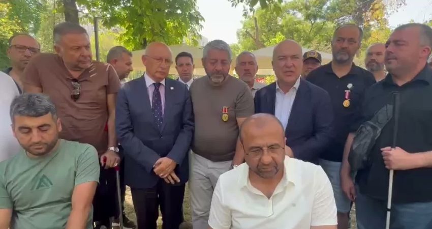 YENİ Parti heyeti, Güvenpark’ta eşit özlük hakları talebiyle açlık grevi
