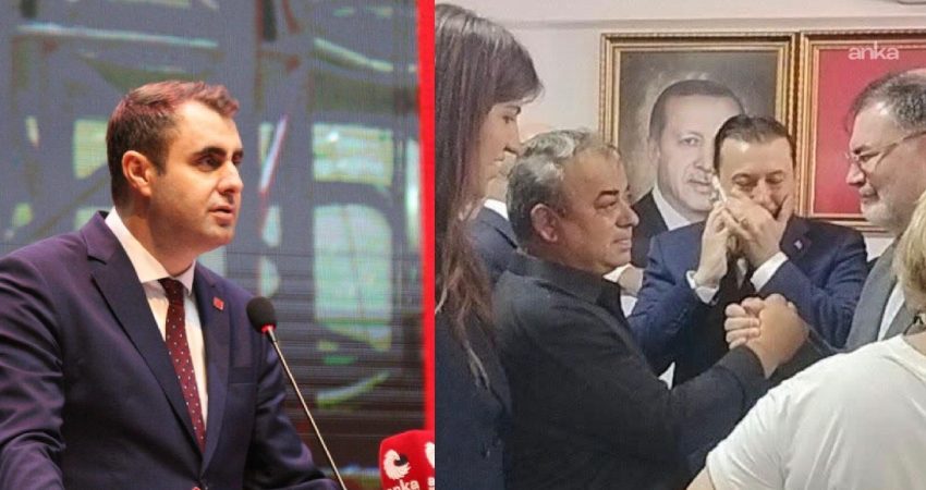YENİ Parti İzmir İl Başkanı Güç: “AK Parti Menderes İlçe Başkanlığı’ndaki fotoğraf butlancılarla AKP’lilerin ortak hareket ettiğini belgeliyor” YENİ Parti İzmir İl Başkanı Çağatay Güç, Menderes Belediye Başkan