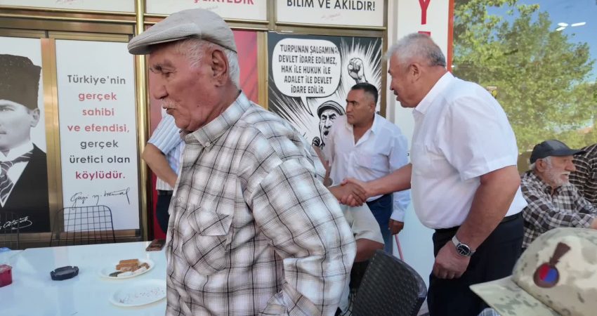 YENİ Parti Kurucu Yozgat İl Başkanı Abdullah Yaşar, tarımda hasat