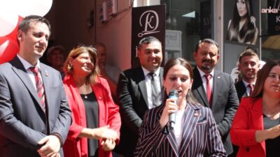 YENİ Parti Ortaca İlçe Başkanlığı binası çok sayıda partilinin katılımıyla