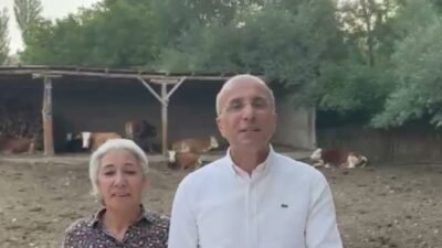 YENİ Parti Kayseri Milletvekili Aşkın Genç, Sarız’da hayvancılık yapan kadın