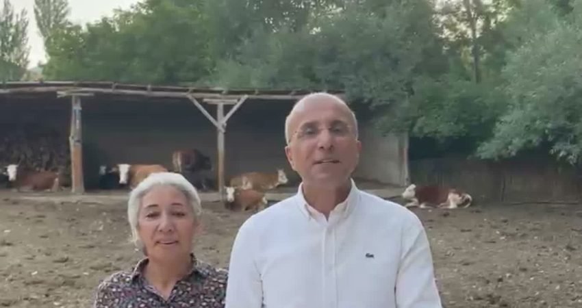 YENİ Parti Kayseri Milletvekili Aşkın Genç, Sarız’da hayvancılık yapan kadın