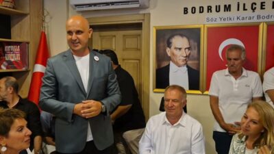 YENİ Parti İstanbul Milletvekili Gökan Zeybek, partisinin Bodrum İlçe Başkanlığı