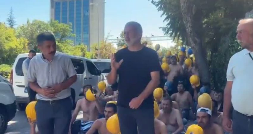Bağımsız Maden-İş Sendikası'nın Örgütlenme Uzmanı Başaran Aksu, “Pazartesi itibarıyla tavrımızı