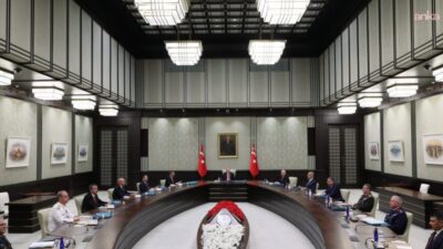 Yüksek Askeri Şura (YAŞ), Cumhurbaşkanı Recep Tayyip Erdoğan'ın başkanlığında toplandı.