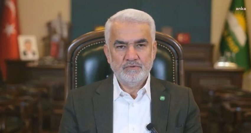 HÜDA PAR Genel Başkanı Zekeriya Yapıcıoğlu, Girne açıklarında meydana gelen